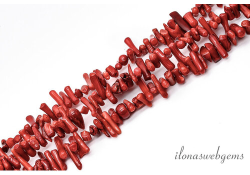 Rote Korallenäste, ca. 10 x 2,5 mm