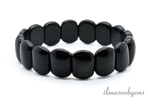 Regenboog Obsidiaan armband