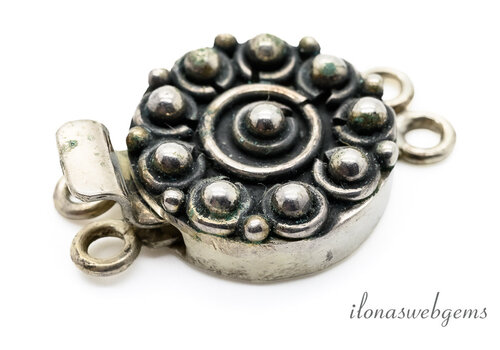 Sterling silver box clasp approx. 27x17x7mm