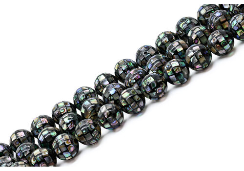 Abalone Perlen rund 12mm