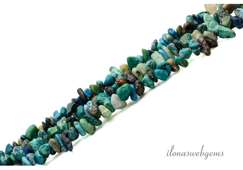Turquoise beads split fine around 3-5mm