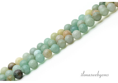 Amazonite round approx. 8mm