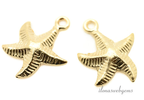 14/20 Gold filled starfish pendant approx. 9.5mm