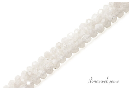 Faceted beads round approx. 5.5mm