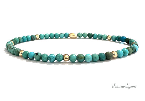Hello Precious Nº 28 – ETERNAL – Natural Turquoise Orb • 3 mm