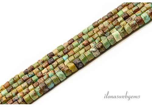 Turquoise Turquoise beads roundel approx. 4x2mm
