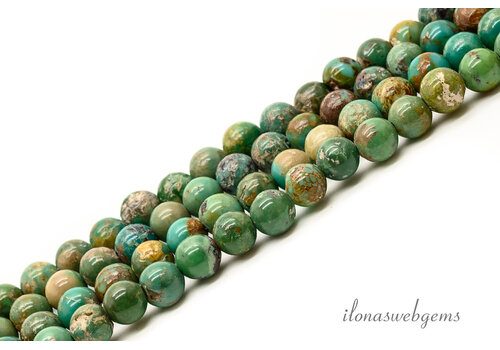 Turkoois Turquoise ronde kralen ca. 5mm