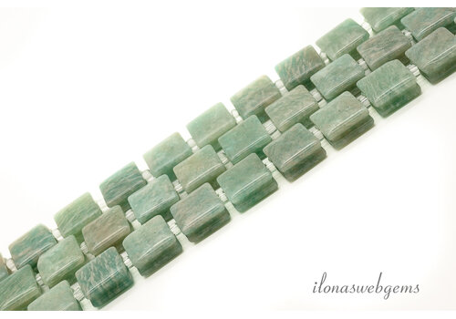 Amazonite square approx. 10x5.5mm