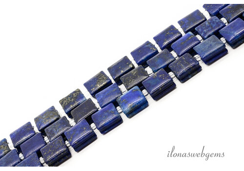 Lapis Lazuli vierkant ca. 10x5.5mm