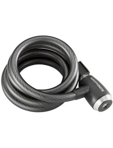 Kryptonite Kryptoflex 1518 Key Cable (15 mm X 180 cm) Black 180 cm