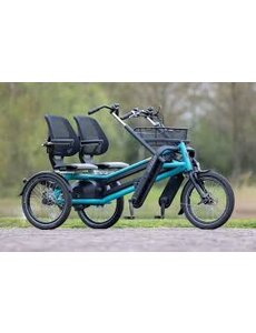 Van Raam Van Raam Fun2go Basic incl. disc brakes, lights, basket, lock, mirror, Silent electric HT 11Ah, 404Wh, 36V, (Preorder)