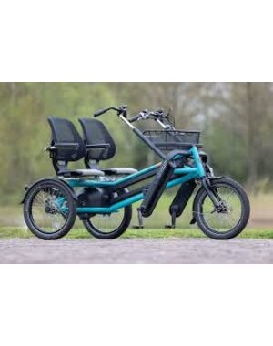 Van Raam Van Raam Fun2go Basic incl. disc brakes, lights, basket, lock, mirror, Silent electric HT 11Ah, 404Wh, 36V, (Preorder)