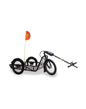 Carla Cargo Carla Mini Black manual trailer (Including base plate loading area: 1000 x 650 mm)