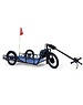 Carla Cargo E-Carla Maxi Black manual trailer (with Battery & Charger, base plate & standard hitch, Dimensions loading area: 1650 x 850 mm)