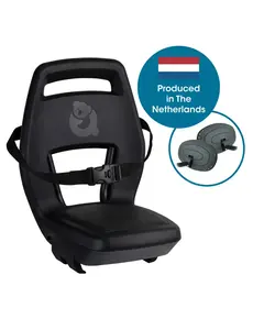 Qibbel Qibbel Junior 6+ Black Seat + Foot support and Protection plates