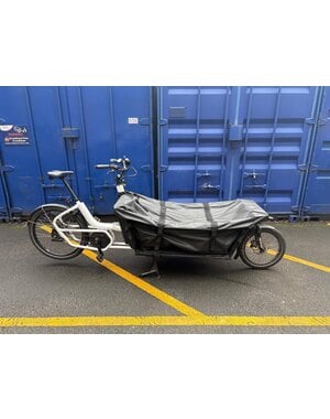Urban Arrow Ex Hire/Demo Urban Arrow Cargo Flatbed XLarge White Performance Line, Tektro Dorado, 65Nm Enviolo Heavy Duty
