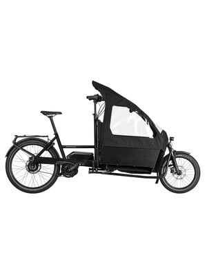 Riese & Muller Riese & Müller Transporter2 65 Silent – Black, Universal Frame (545 Wh, Box + Double Child Seat, RX Chip)
