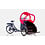 CHRISTIANIA Christiania T-model (Taxi) Shimano Mid drive, integrated battery, canopy iwth hinge, bench with 2x harness, hydraulic brakes