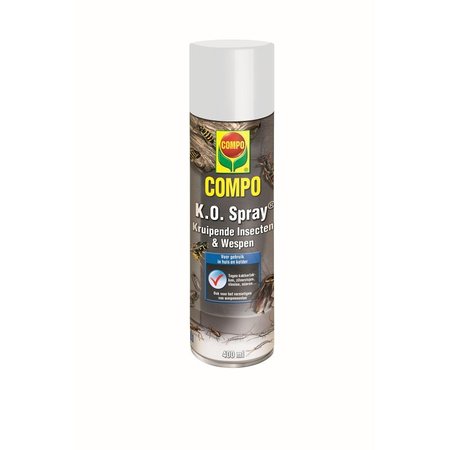 COMPO K.O. Spray Kruipende Insecten & Wespen 400 ml