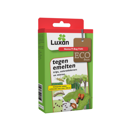 Luxan Luxan Nema-T-Bag Felti tegen emelten trips, coloradokevers en mieren