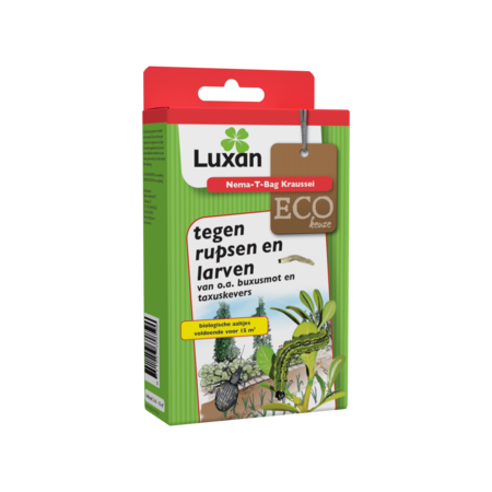 Luxan Luxan Nema-T-Bag Kraussei tegen rupsen en larven van o.a. buxusmot en taxuskevers