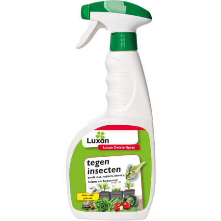 Luxan Luxan Delete Spray 1 ltr tegen insecten zoals o.a. rupsen, kevers, luizen en buxusmot