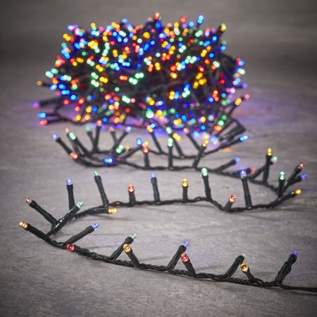 Kerstboomverlichting met 370 LED Lampjes - L740 cm - Multikleur