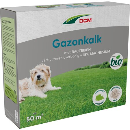 DCM Gazonkalk 50 m² (4 kg)