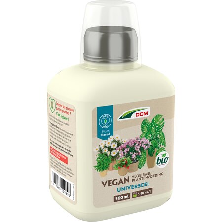 DCM Vegan Vloeibare Plantenvoeding Universeel 0,5 L