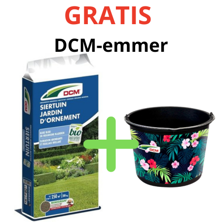 DCM Meststof Siertuin (20 kg) + GRATIS emmer!