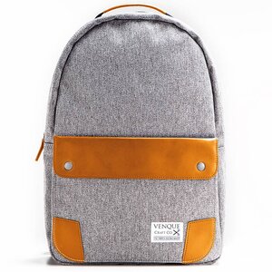 Venque Venque Classic Rugzak Grijs Venque Venque Classic Rugzak Grijs