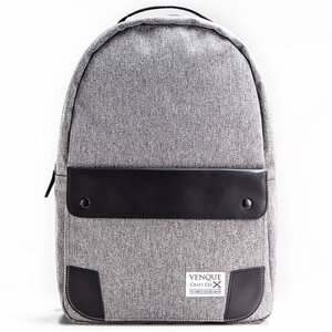 Venque Venque Classic Rugzak Grijs BE Venque Venque Classic Rugzak Grijs BE