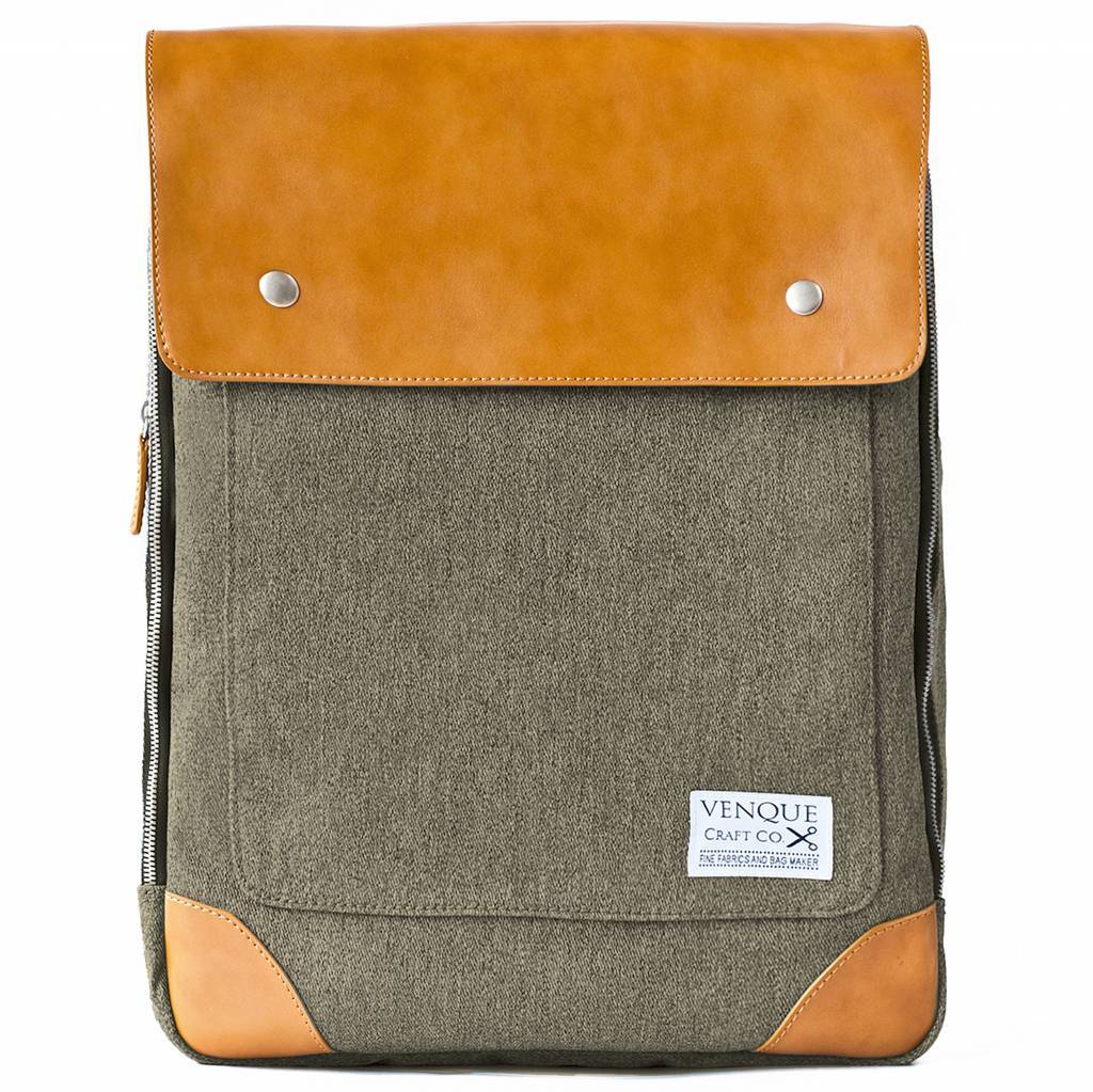 Venque Flatsquare Rugzak Bruin Venque Flatsquare Rugzak Bruin