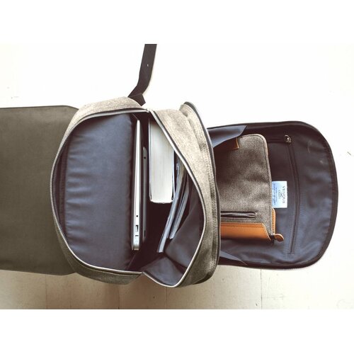 Venque Venque Flatsquare Rugzak Bruin Venque Venque Flatsquare Rugzak Bruin