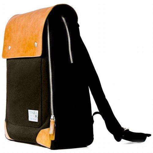 Venque Venque Flatsquare Rugzak Zwart Venque Venque Flatsquare Rugzak Zwart