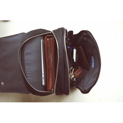 Venque Venque Flatsquare Rugzak Zwart Venque Venque Flatsquare Rugzak Zwart