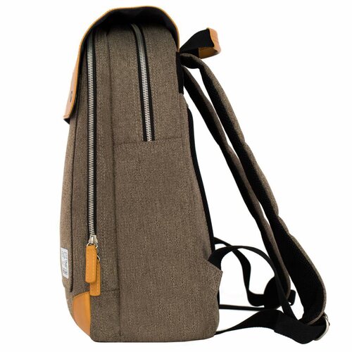 Venque Venque Flat mini Rugzak Bruin Venque Venque Flat mini Rugzak Bruin