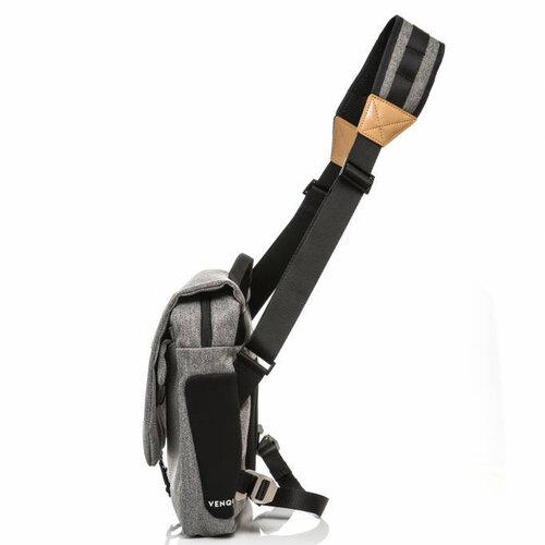 Venque Venque Street Messenger Tas Grijs