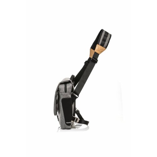 Venque Venque Street Messenger Tas Grijs