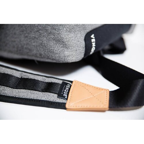 Venque Venque Street Messenger Tas Grijs