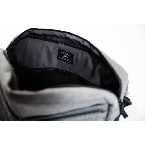 Venque Venque Street Messenger Tas Grijs