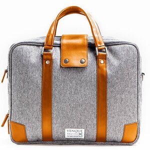 Venque Venque Hamptons Laptoptas Grijs