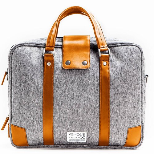 Venque Venque Hamptons Laptoptas Grijs Venque Venque Hamptons Laptoptas Grijs