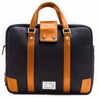 Venque Hamptons Laptoptas Zwart