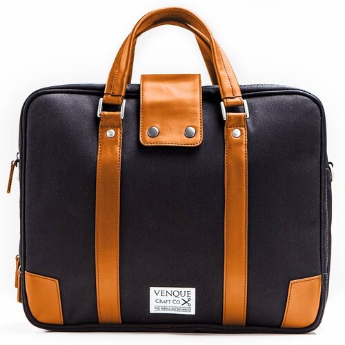 Venque Venque Hamptons Laptoptas Zwart