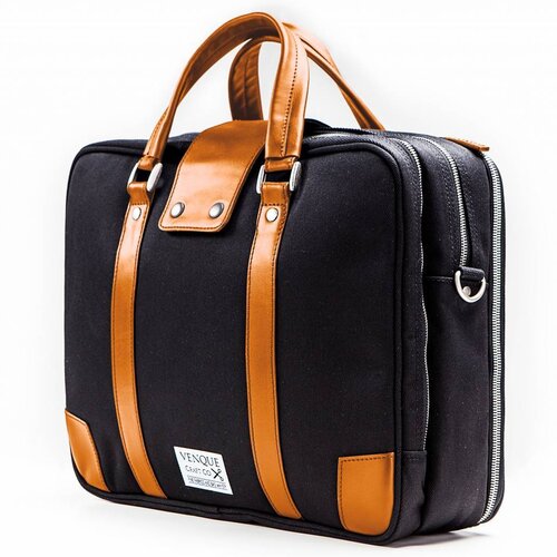 Venque Venque Hamptons Laptoptas Zwart