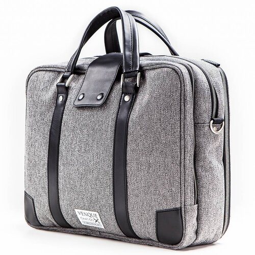 Venque Venque Hamptons Laptoptas Grijs BE Venque Venque Hamptons Laptoptas Grijs BE