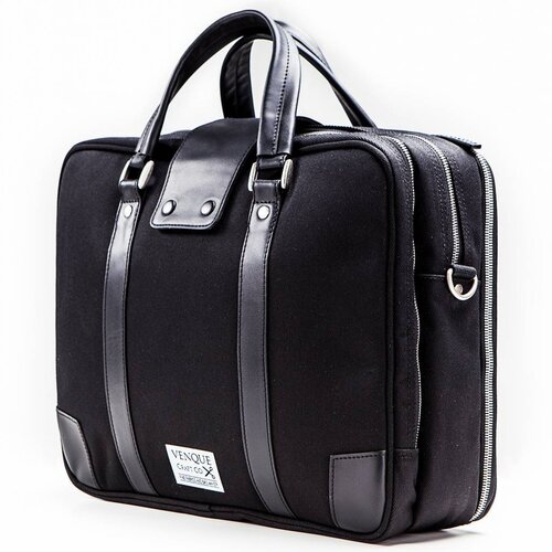 Venque Venque Hamptons Laptoptas Zwart BE Venque Venque Hamptons Laptoptas Zwart BE