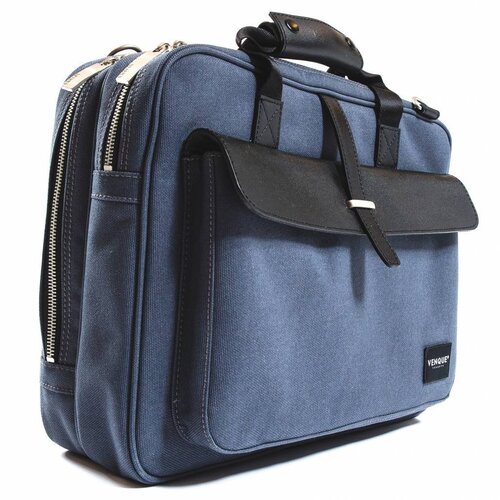 Venque Venque Aix Pro Laptoptas Blauw Venque Venque Aix Pro Laptoptas Blauw