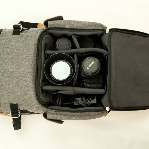 Venque Venque CamPro Rugzak Grijs